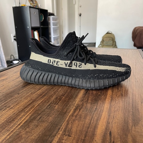 Yeezy Other - Adidas Yeezy 350 V2 Core Black / Green 2016 Release